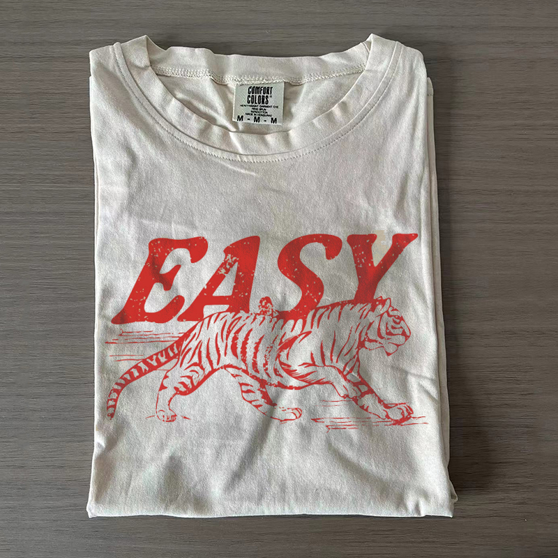 Easy Tiger T-shirt-NaturexCraft