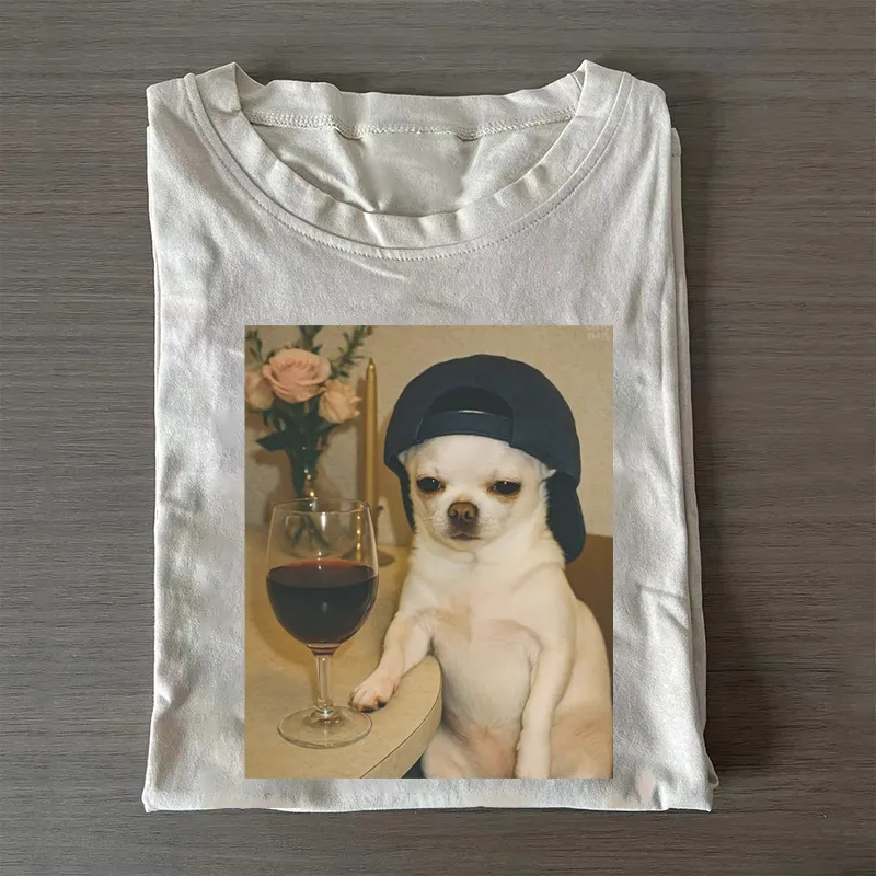 Funny Dog Meme T-shirt-NaturexCraft