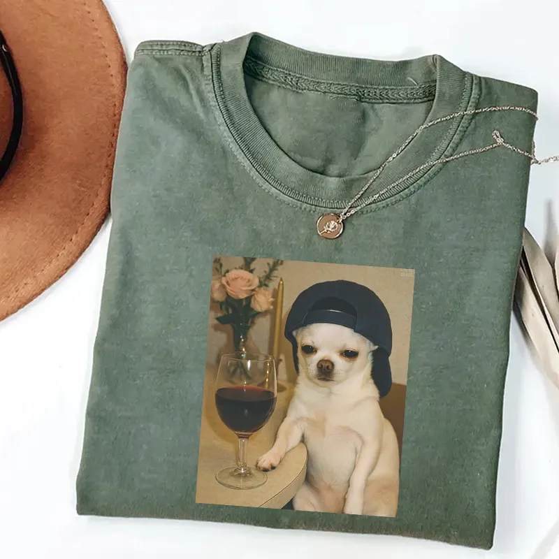 Funny Dog Meme T-shirt-NaturexCraft