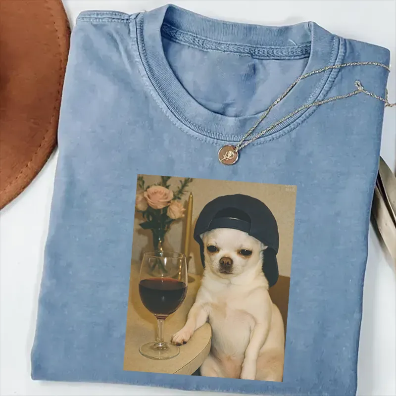 Funny Dog Meme T-shirt-NaturexCraft