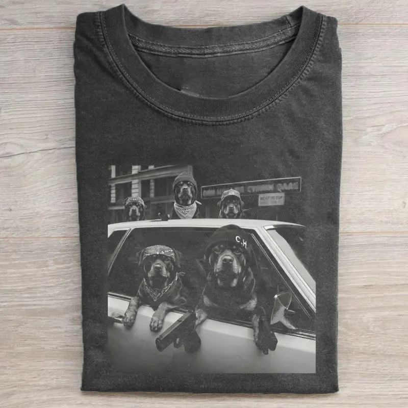 Funny Rottweiler Meme T-shirt-NaturexCraft