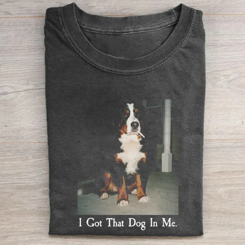 I Got That Dog In Me Bernese Mountain T-shirt-NaturexCraft