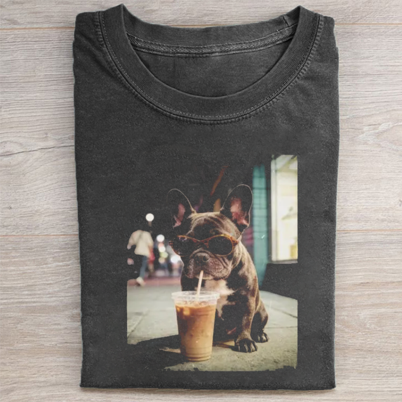 French Bulldog T-shirt-NaturexCraft