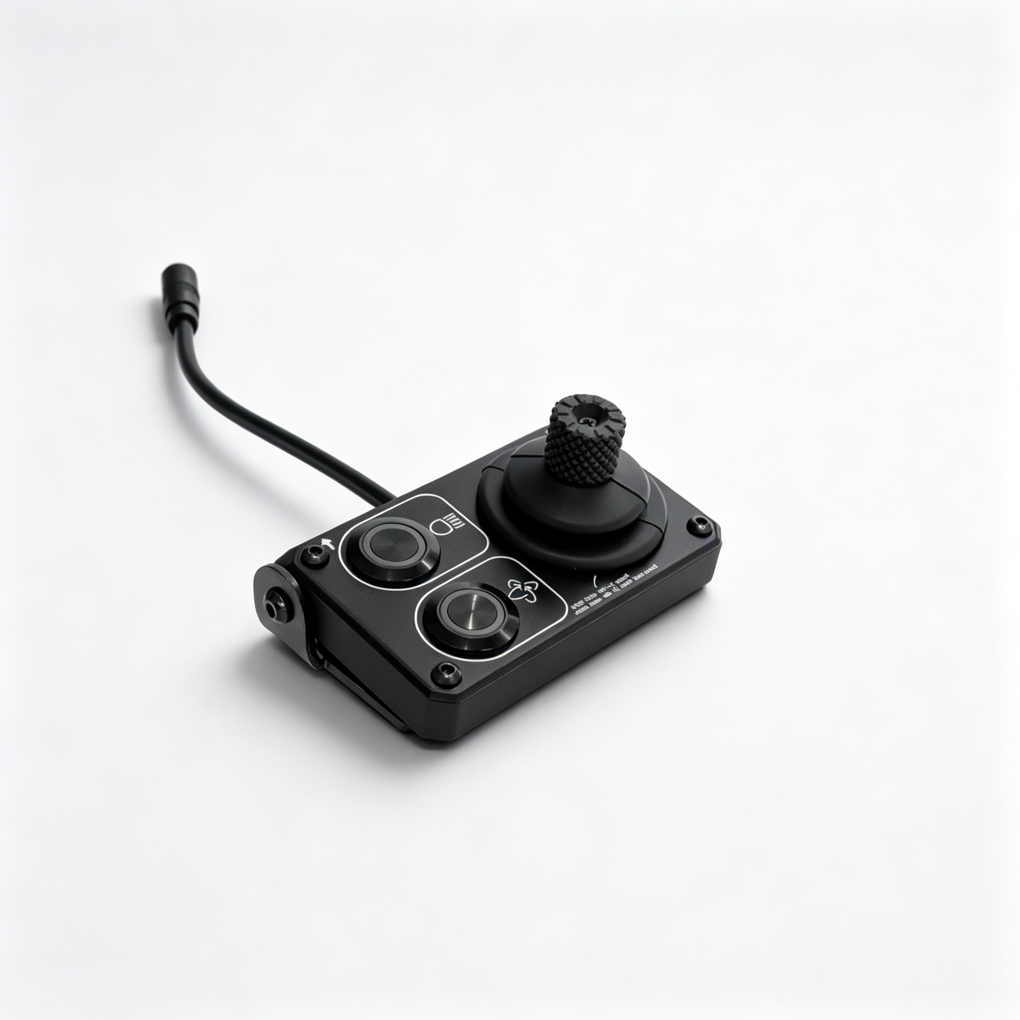 Remote Control Rotating LED Spotlight-360° Heavy-Duty Search Light for Vehicles & Marine Use-HandPrint