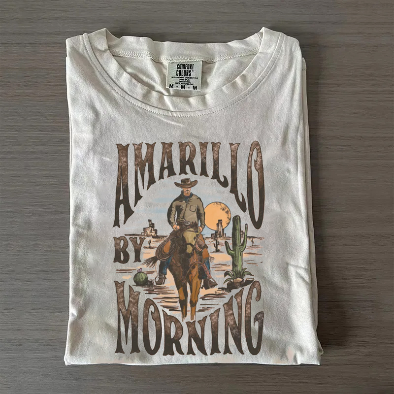 Amarillo By Morning T-shirt-NaturexCraft