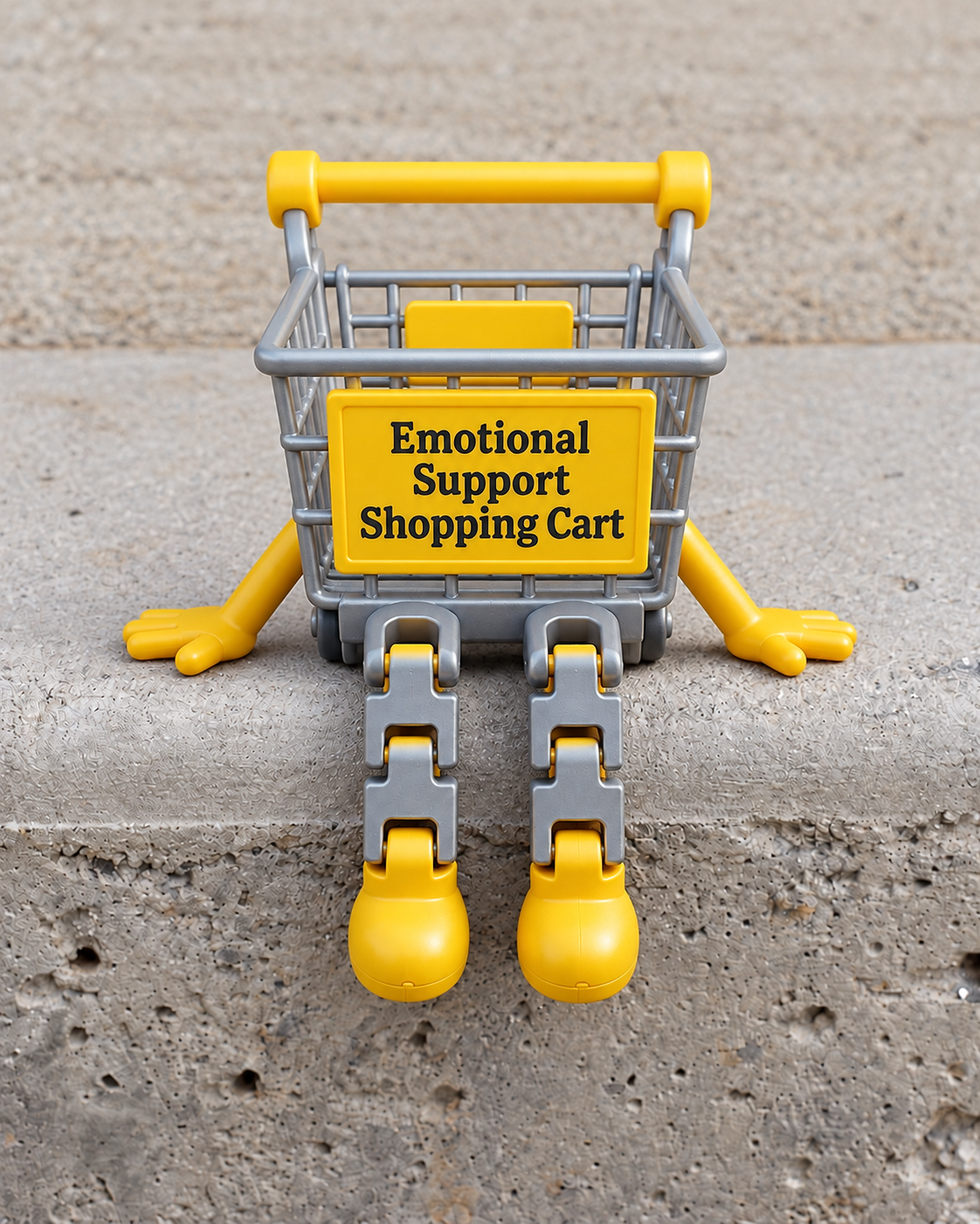🔥BUY 3 GET 1 FREE(Add 4 to your cart)-Emotional Support Desk Buddies™ – Funny Desk Decor & Unique Gifts for Coworkers-HandPrint