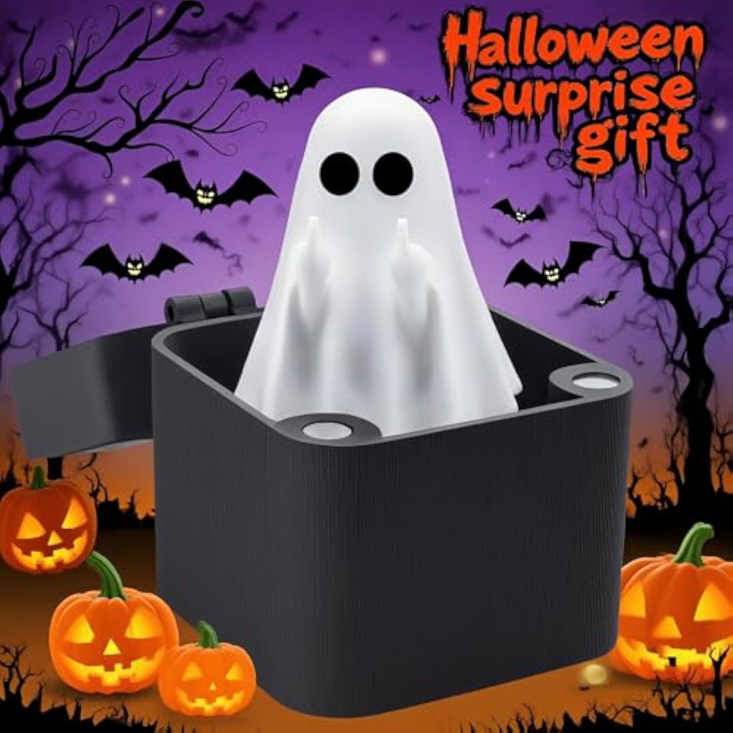 👻Halloween Ghost Surprise Gift Box-HandPrint