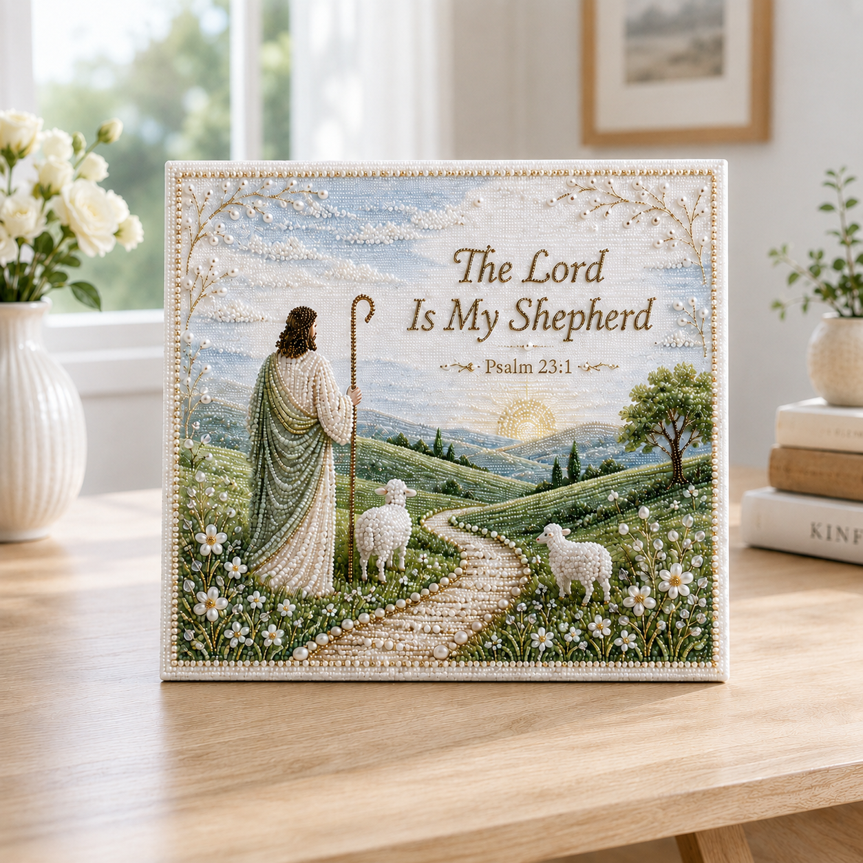✝️ Psalms of Comfort & Strength – Pearl Art DIY Kit-HandPrint