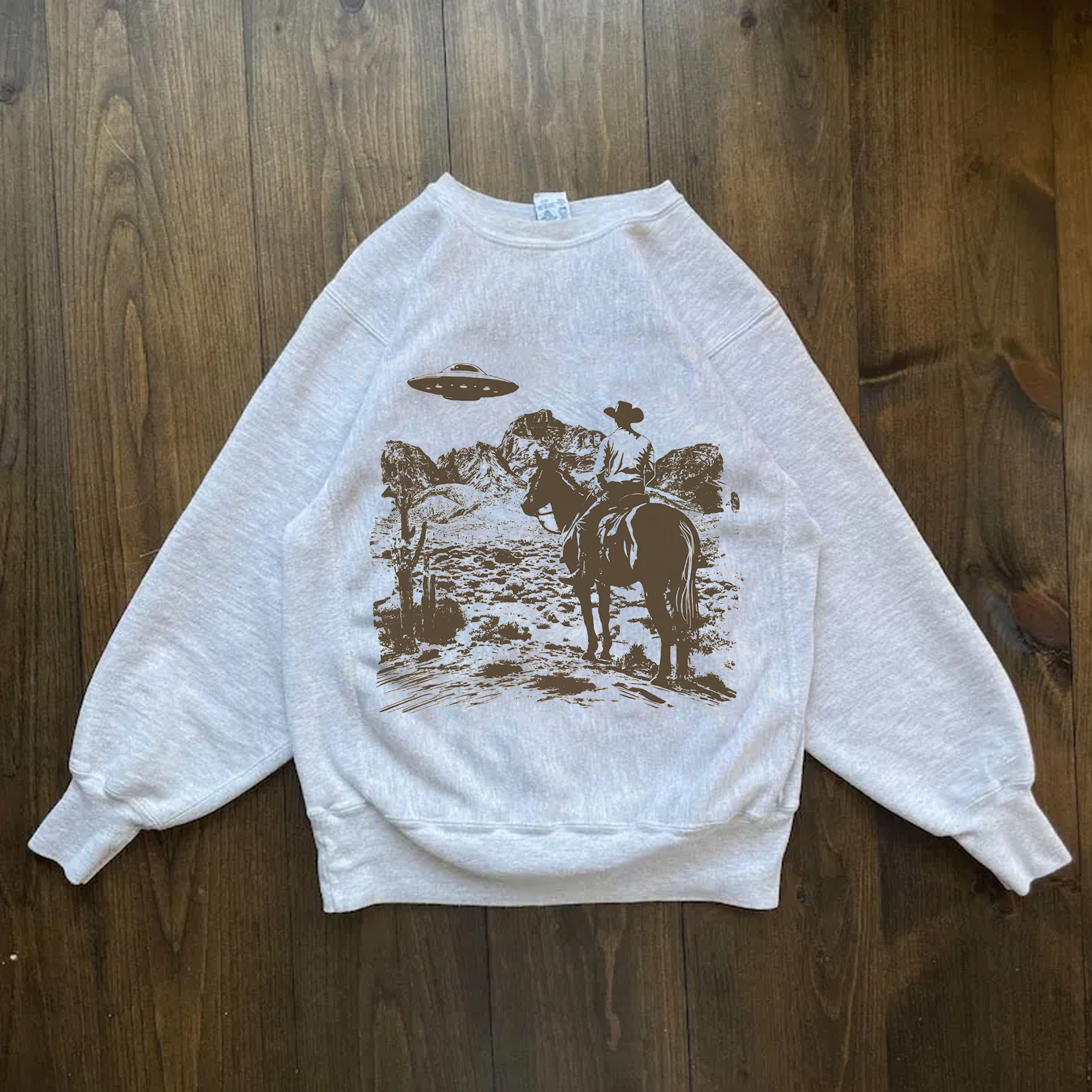 Vintage Western Cowboy Comfort Colors Unisex T-shirt-NaturexCraft