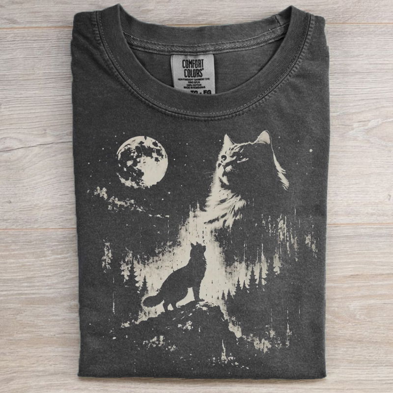 Vintage Funny Maine Coon T-shirt-NaturexCraft