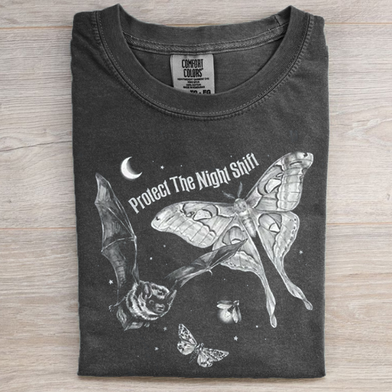 90s Bat Conservation T-shirt-NaturexCraft