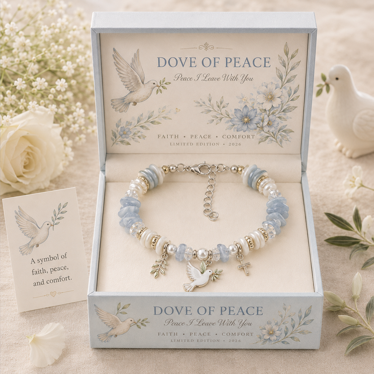 🌿 Meaningful Nature Symbol Charm Bracelet Collection-HandPrint