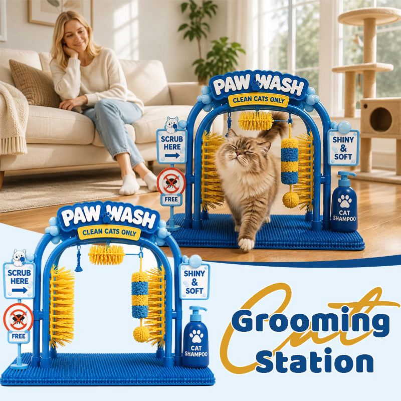 Cat Combing Station-HandPrint