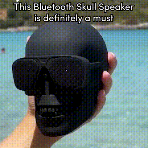 🔥Halloween Gift - Skeleton Bluetooth Speaker-HandPrint