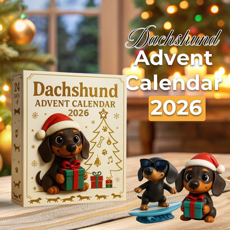 🐾 Dachshund Advent Calendar 2026-HandPrint