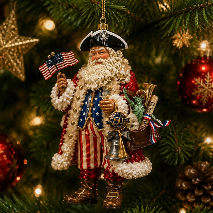 🎄 Enchanted Christmas Tree Ornaments-HandPrint