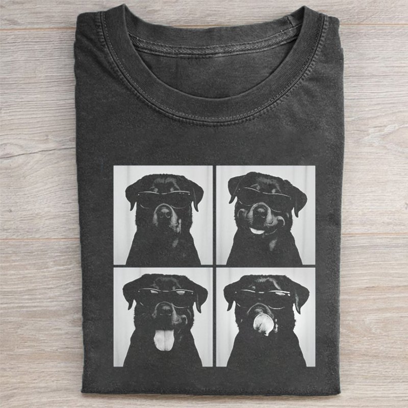 Funny Rottweiler T-shirt-NaturexCraft
