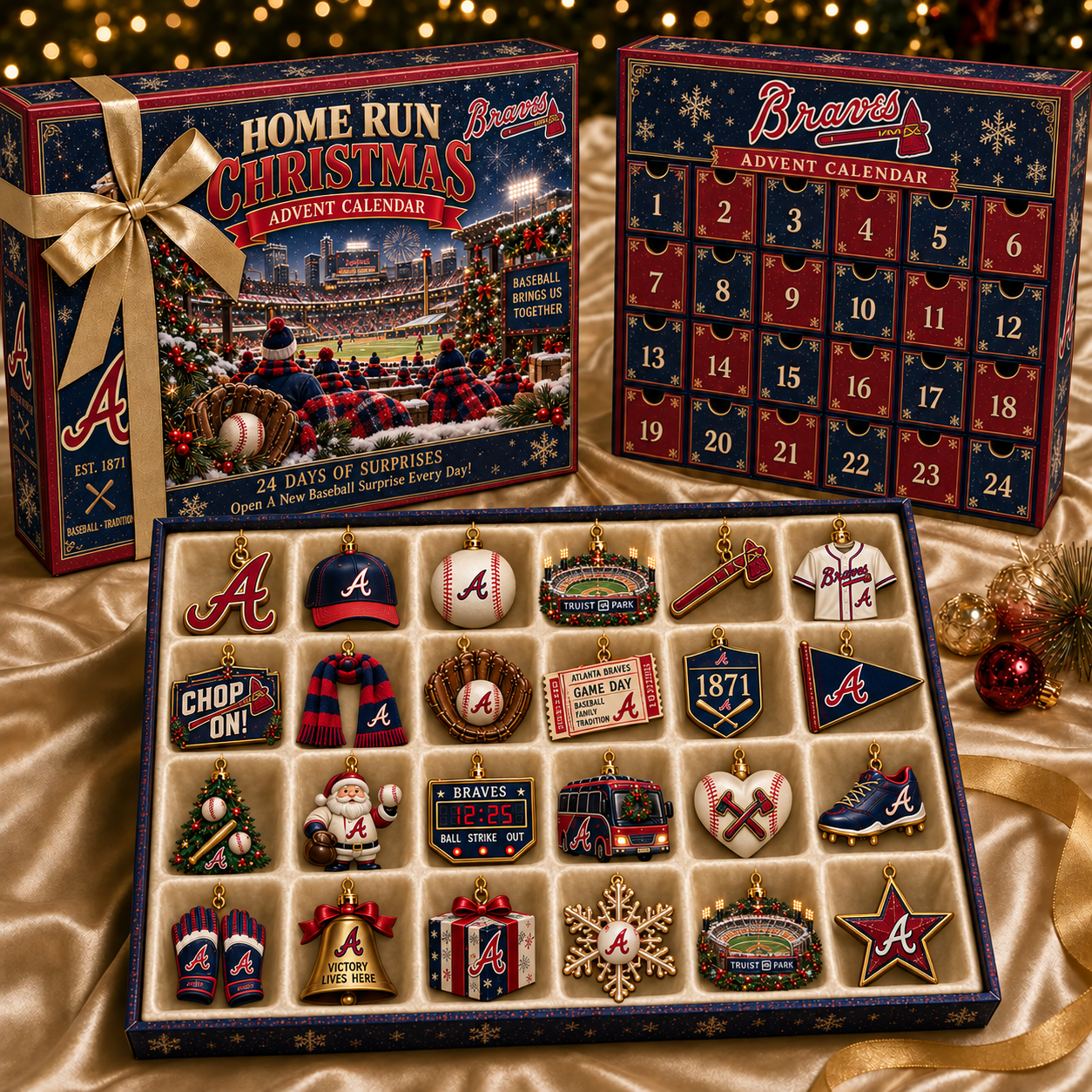 🎄 Chop On! Baseball Christmas Advent Calendar