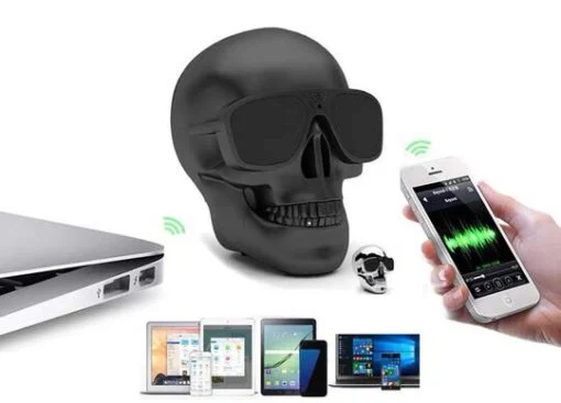🔥Halloween Gift - Skeleton Bluetooth Speaker-HandPrint