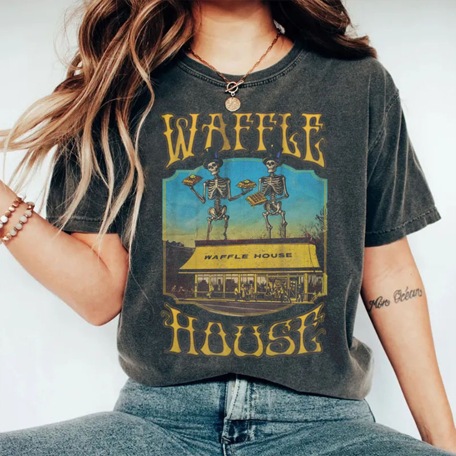 Waffle House Grateful Dead Lot Sweatshirt/T-shirt-NaturexCraft