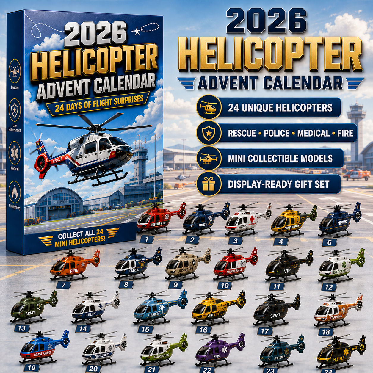 ✈️ 2026 Aviation Legends™ Advent Calendar-HandPrint