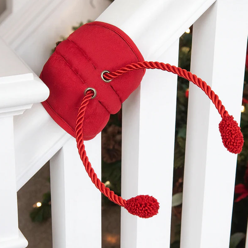 Christmas Garland Ties | Reusable No-Damage Banister Holders-HandPrint