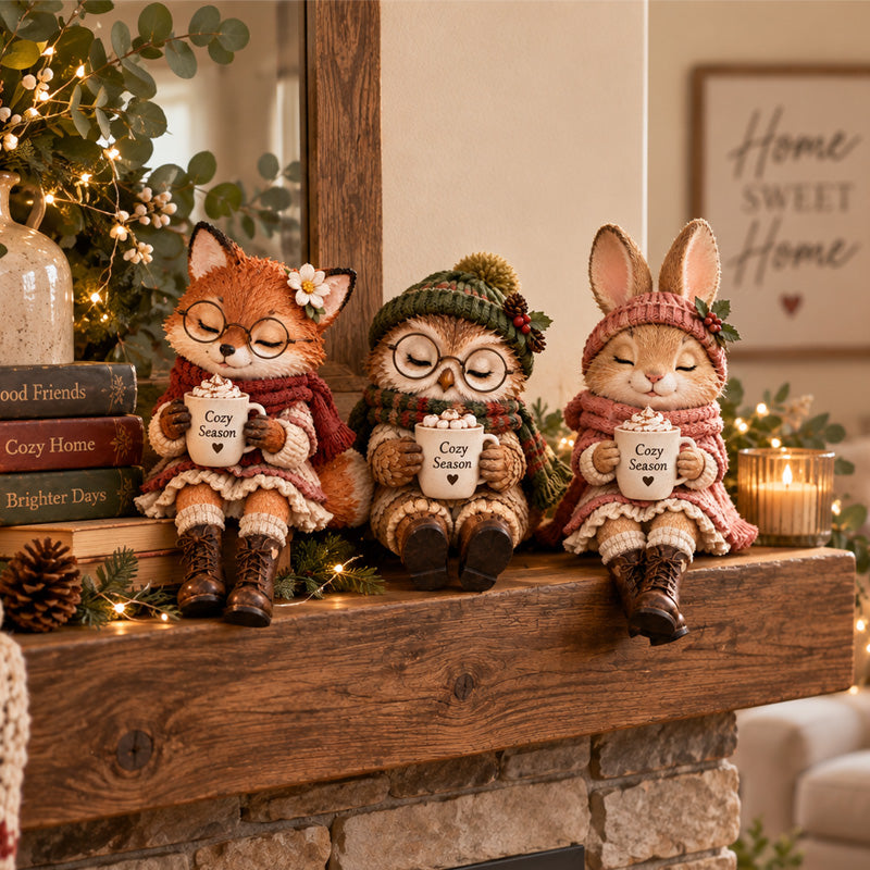 Heartwarming Christmas Animal Companion Ornaments-HandPrint
