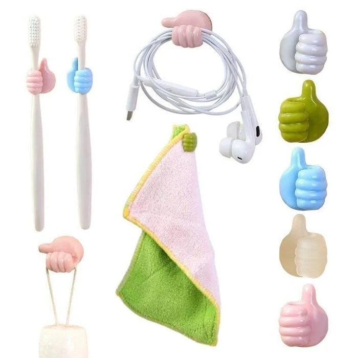 (🌲Early Christmas Sale - 49% OFF) Creative Thumbs Up Shape Wall Hook-HandPrint