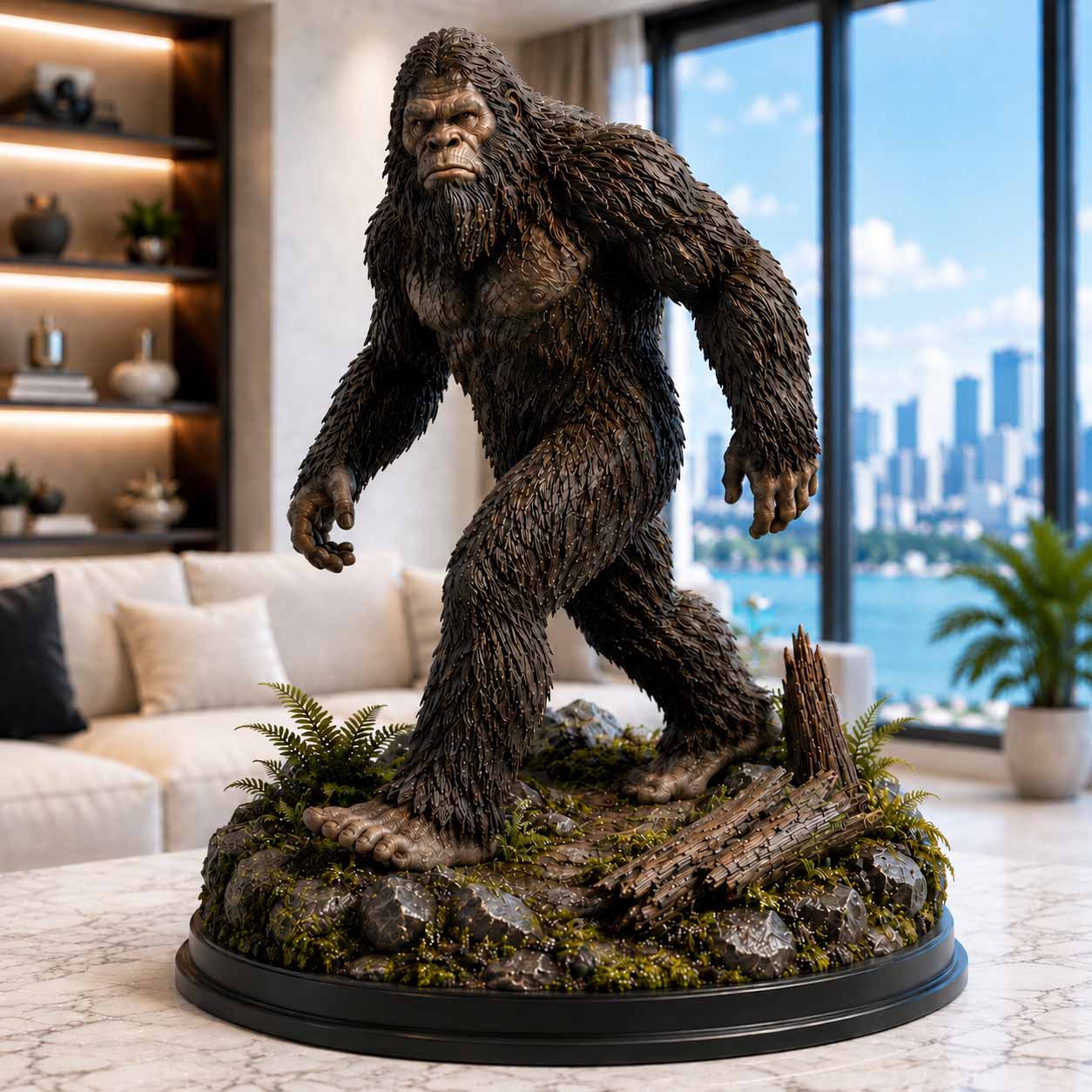 🎁Last Day 60% OFF - Bigfoot Statue-HandPrint