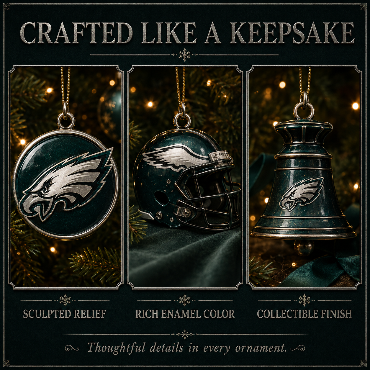 🎄 Eagles Christmas Advent Calendar-HandPrint