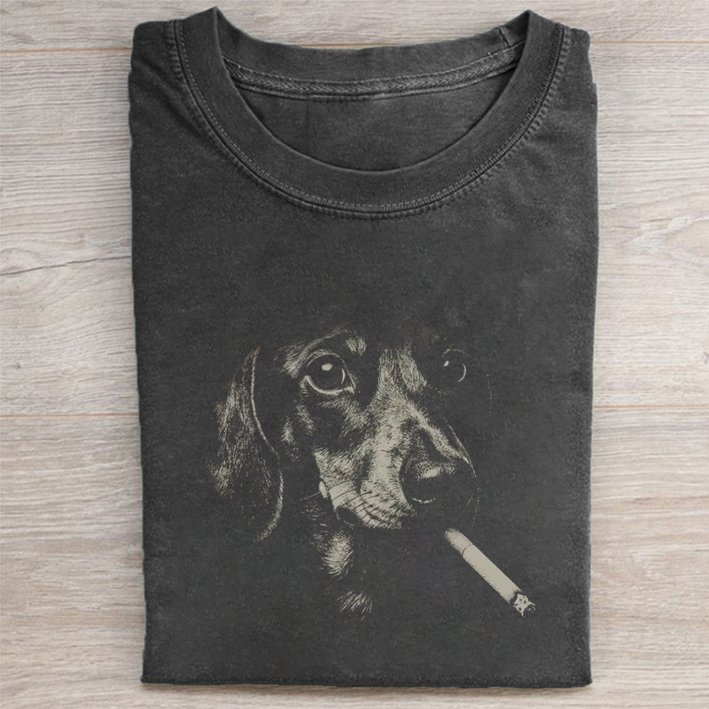Funny Dachshund Meme T-shirt-NaturexCraft