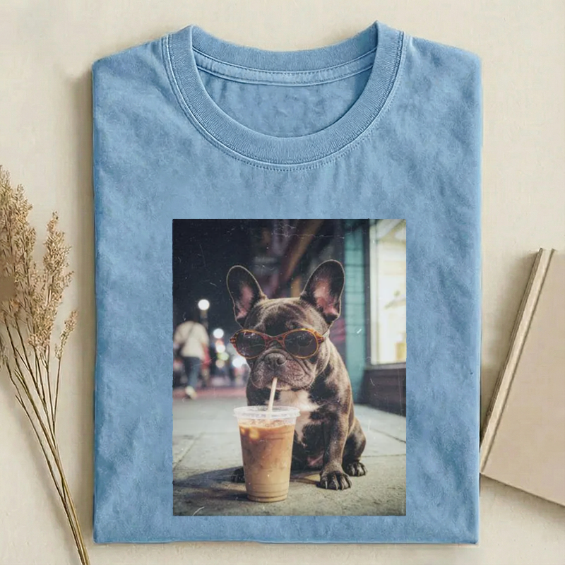 French Bulldog T-shirt-NaturexCraft