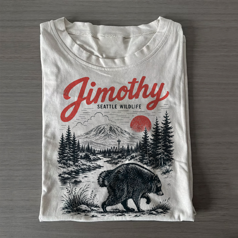 Jimothy Raccoon T-shirt-NaturexCraft