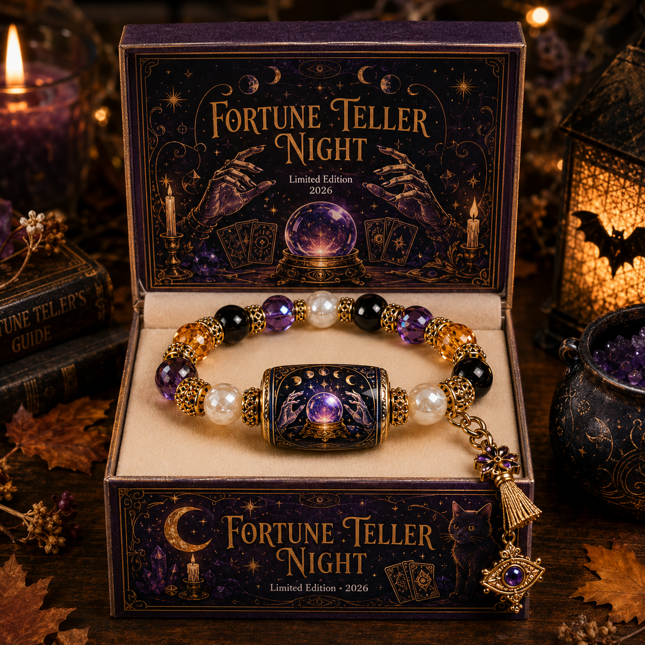 2026 Limited Edition Halloween Story Bracelet-HandPrint