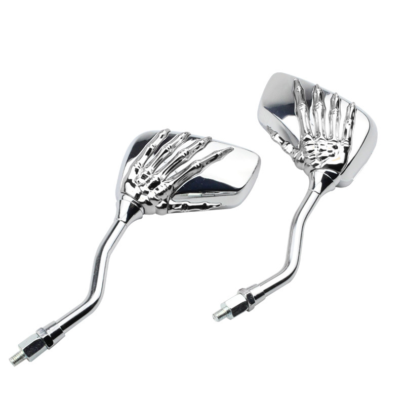 Pairs of Distinctive Skull Hand Rearview Side Mirror-HandPrint