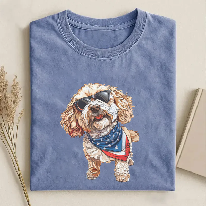 Patriotic Dog Breed T-shirt-NaturexCraft