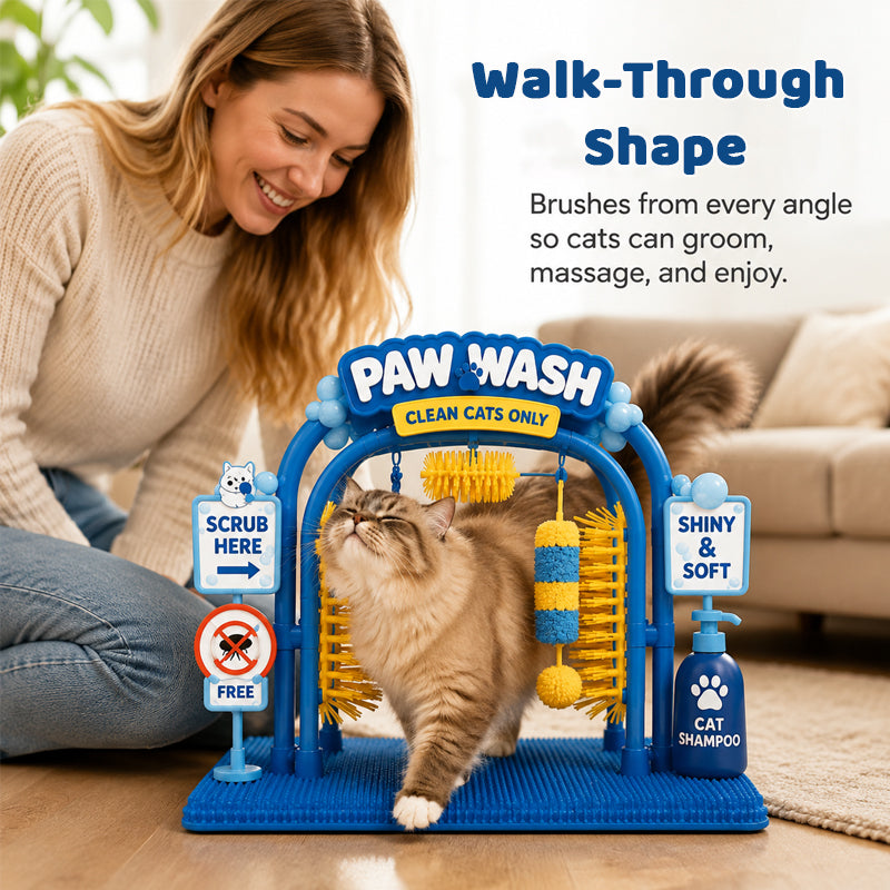 Cat Combing Station-HandPrint