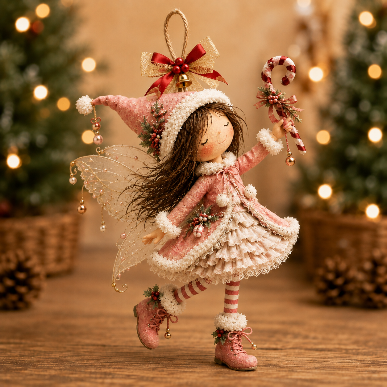 Enchanted Christmas Fairy Ornament Collection-HandPrint