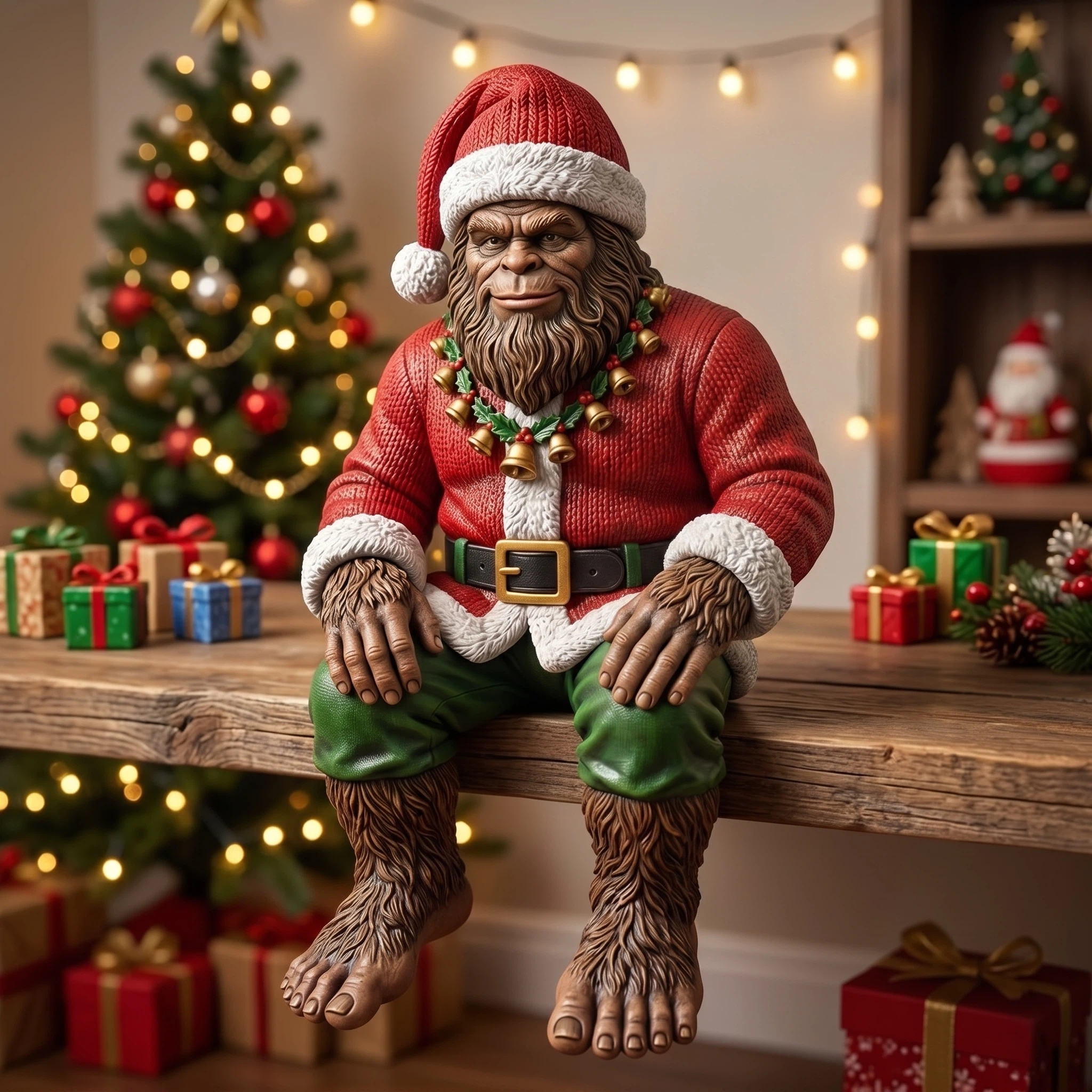 Bigfoot Shelf Sitter Figurine-HandPrint