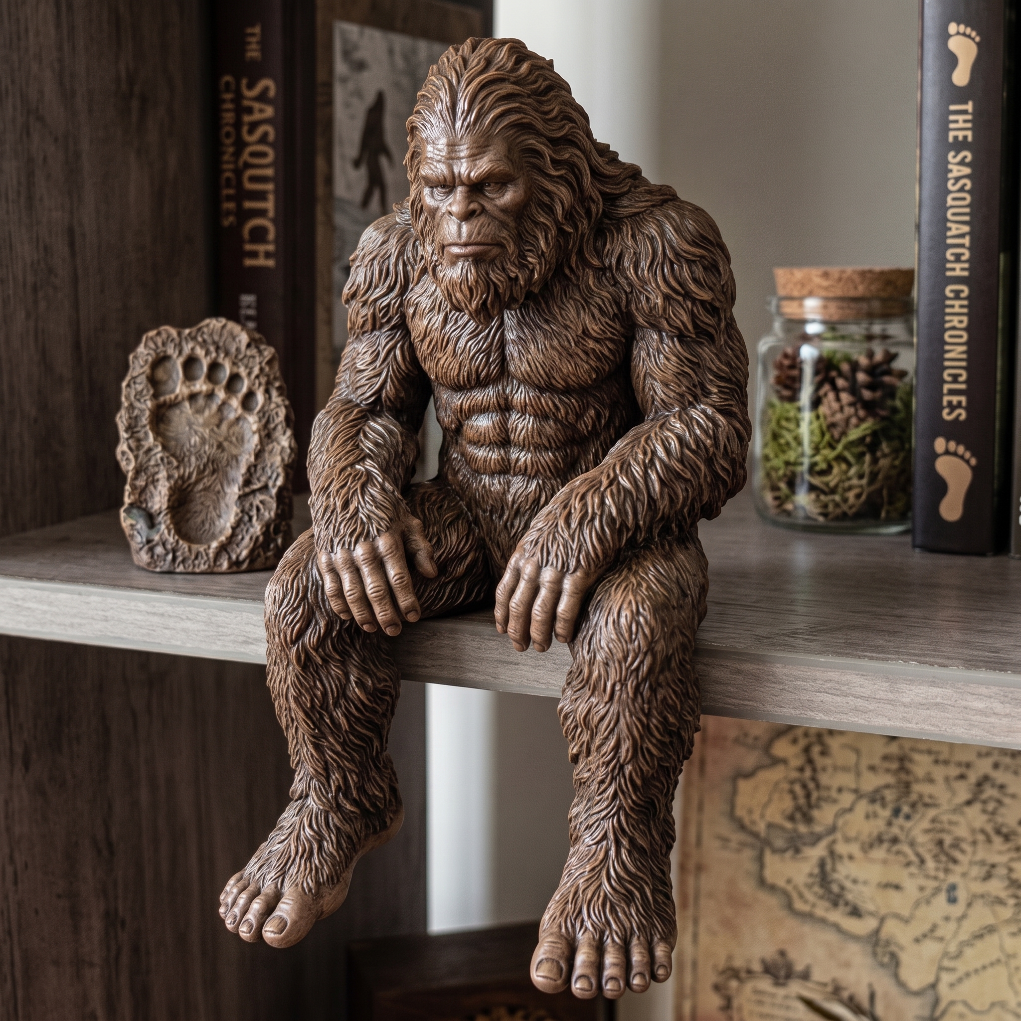 Bigfoot Shelf Sitter Figurine-HandPrint