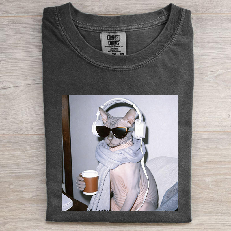 Funny Cat Meme T-shirt-NaturexCraft
