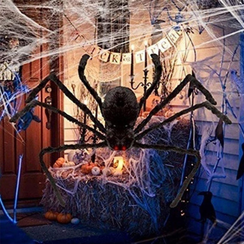 Halloween Large Spider Decorations-HandPrint