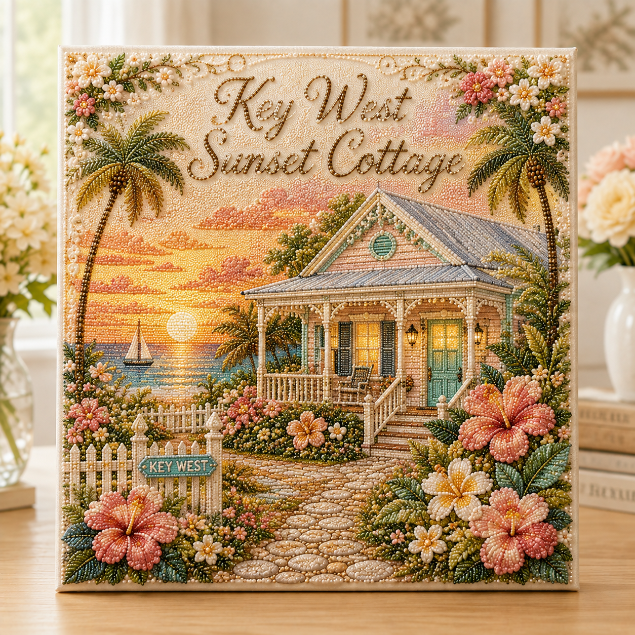 🗺️ Beloved American Destinations DIY Pearl Art Kit-HandPrint