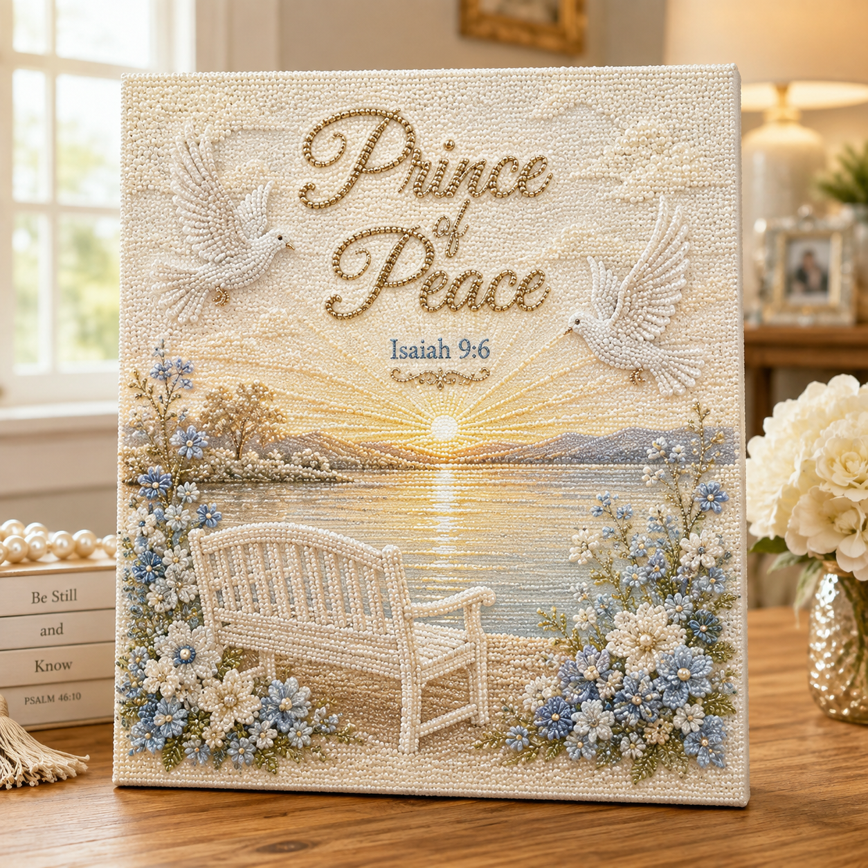 ✝️ Timeless Promises Pearl Art Kit-HandPrint