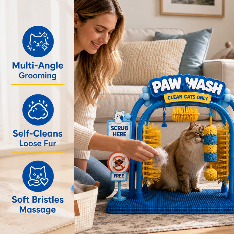 Cat Combing Station-HandPrint