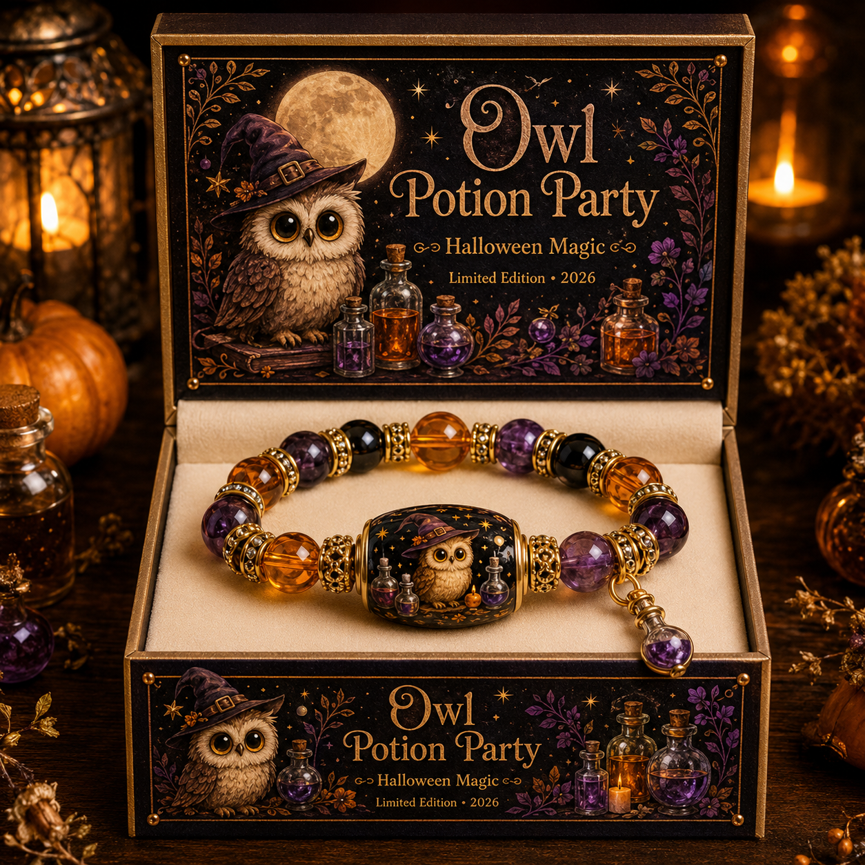 2026 Limited Edition Halloween Story Bracelet-HandPrint