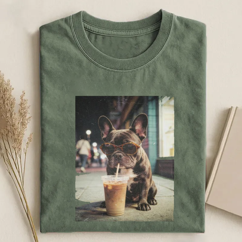 French Bulldog T-shirt-NaturexCraft