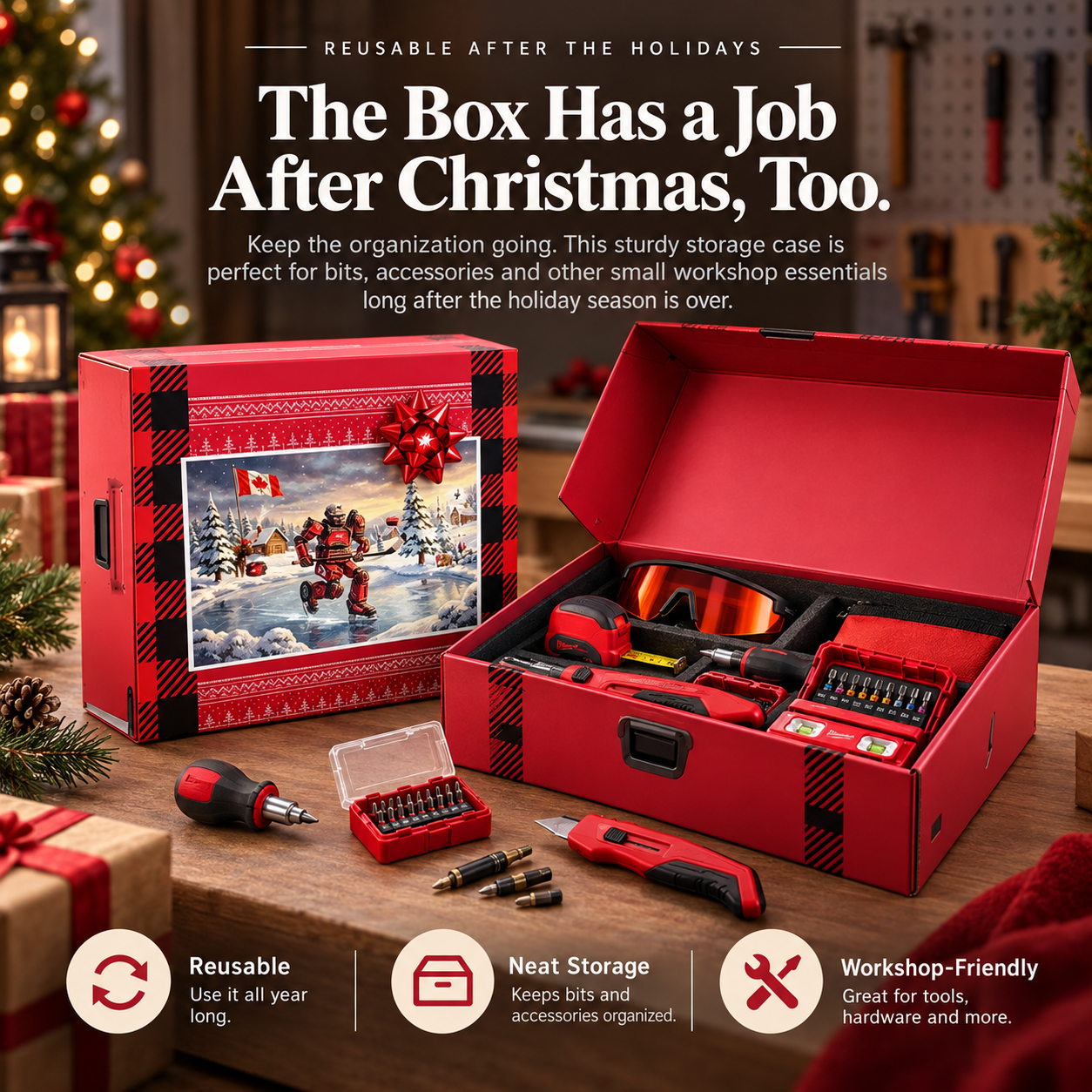 24 Days of Tools Christmas Countdown Gift Set-HandPrint