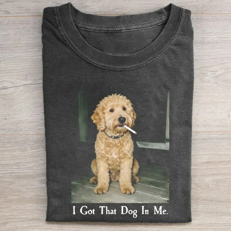 I Got That Dog In Me Goldendoodle T-shirt-NaturexCraft
