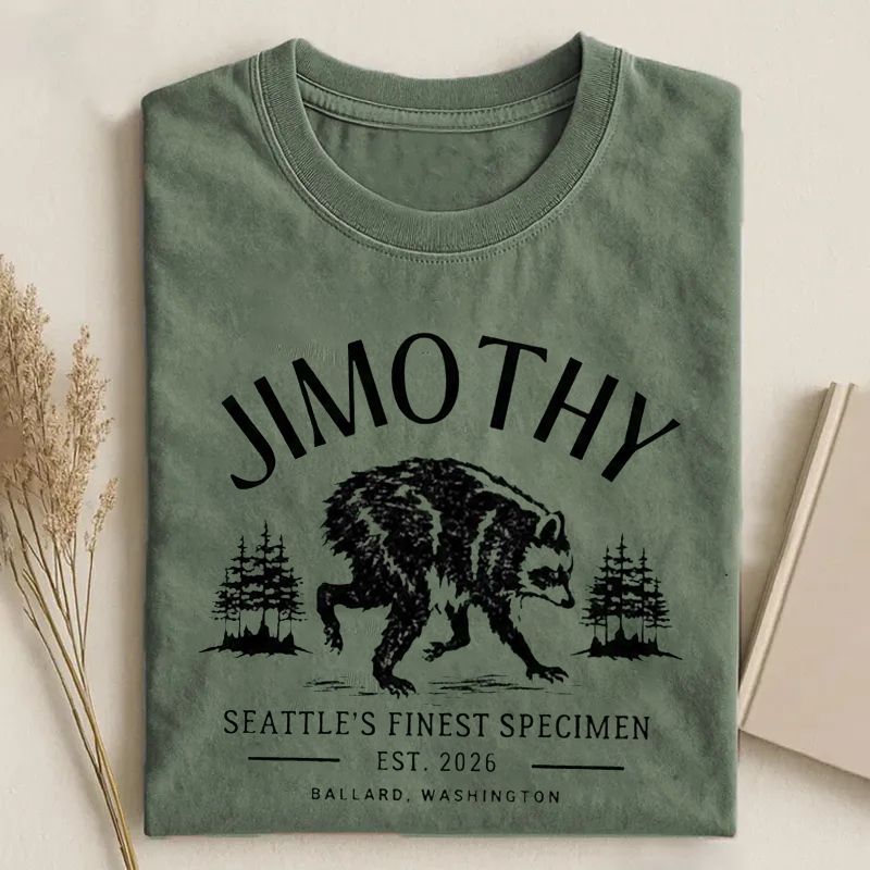 Jimothy Raccoon T-shirt-NaturexCraft